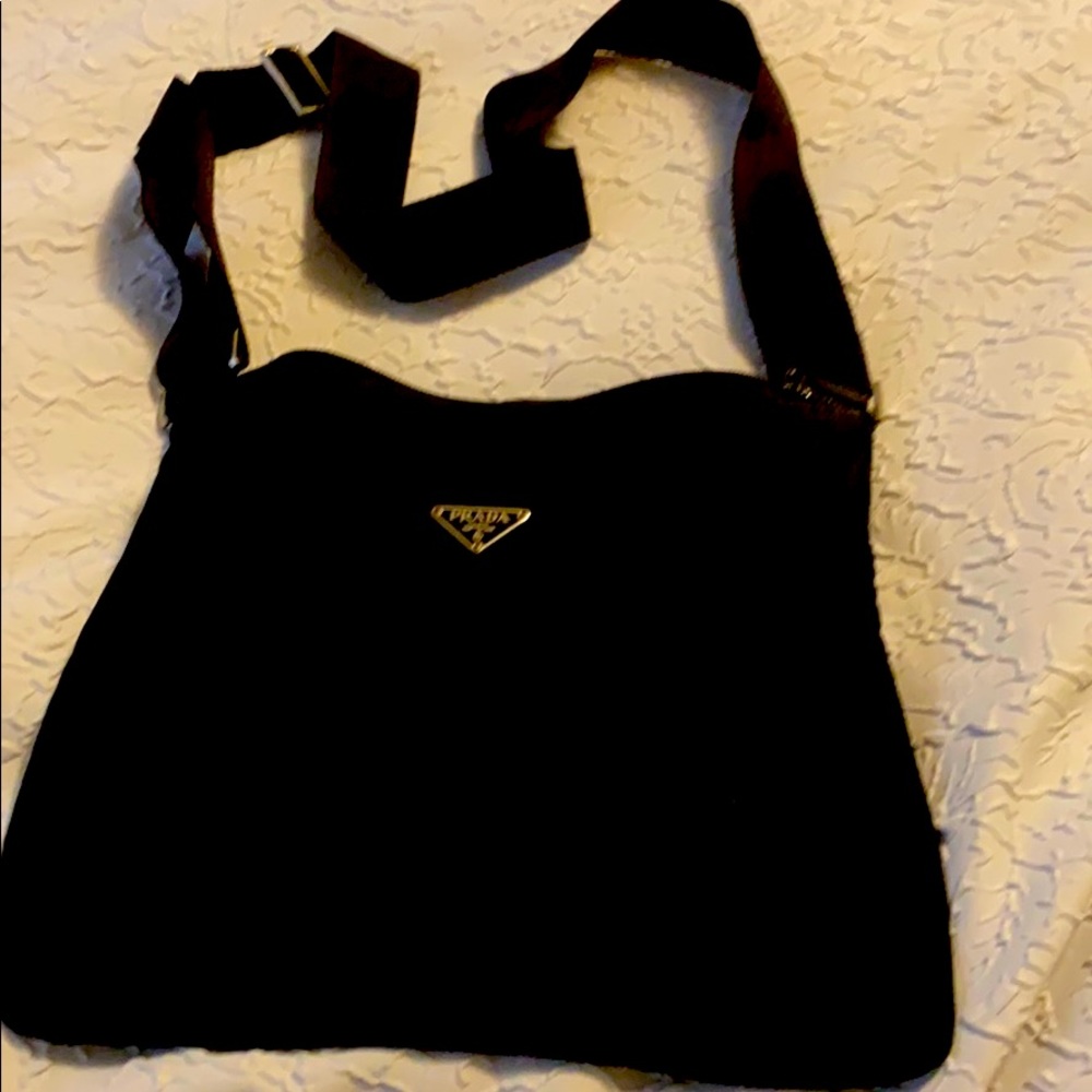 Authentic Prada nylon crossbody bag